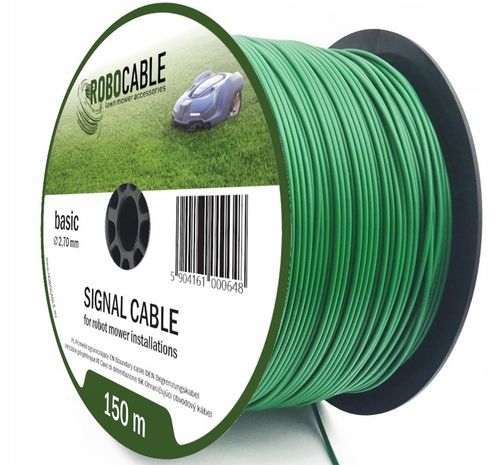 Przewód kabel ograniczający do kosiarki robota 150 metrów wzmocniony 2.7 mm na Arena.pl