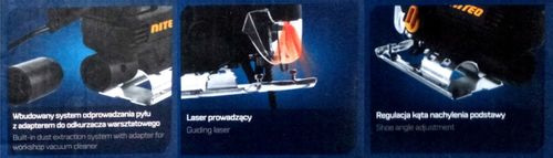 Wyrzynarka SDS 710W z laserem, regulacja prędkości na Arena.pl