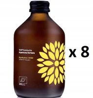 Kombucha Vigo Kurkuma,Imbir 330ml x8 szt. ZGRZEWKA