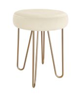 Taboret Venus HAIRPIN noga złota MG50