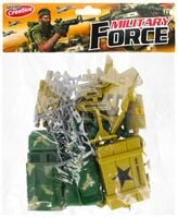 Zabawkowy Zestaw WOJSKO Żołnierzyki Pojazdy Bronie MIX Zabawki Dla CHŁOPCA