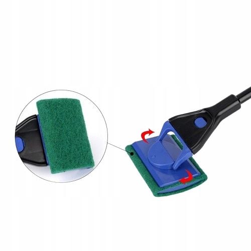 ZESTAW DO CZYSZCZENIA AKWARIUM 5 ELEMENTÓW CZYŚCIK SKROBAK ŁOPATKA 48 CM na Arena.pl