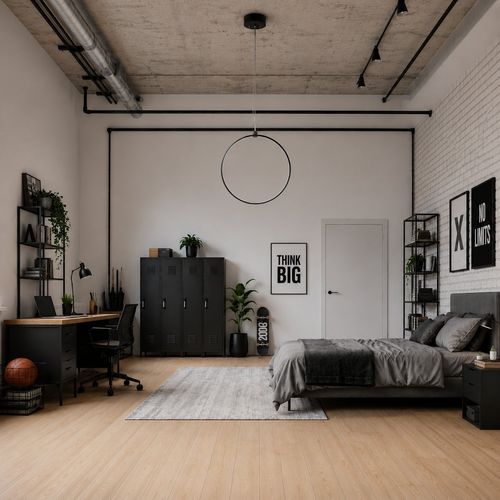 Lampa wisząca ACIRCULO led czarna 74 cm na Arena.pl