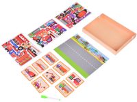 DLA DZIECI  Z PUZZLE POJAZDÓW BUDOWLANYCH