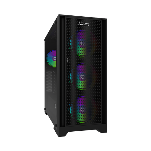 AQIRYS Obudowa do komputera AVIOR black na Arena.pl