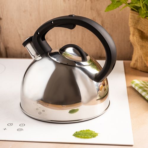 czajnik stalowy z gwizdkiem 2,5l klausberg kb-7910 na Arena.pl