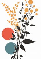 Plakat 21x29,7cm Rozkwitające Życie