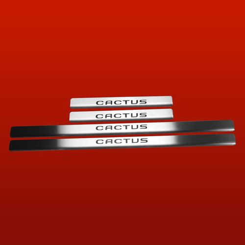 Listwa progowa CITROEN C4 CACTUS  CACTUS Stal nierdzewna 304 mat  4szt na Arena.pl