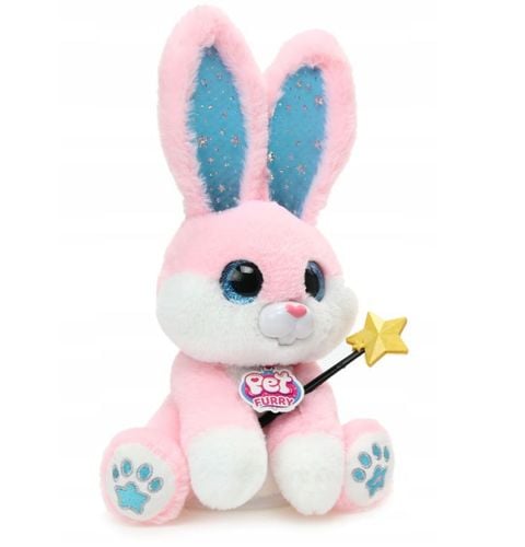 INTERAKTYWNY MAGICZNY KRÓLIK ZAJĄCZEK MAGIC RABBIT PET FURRY MAGIC +RÓŻDŻKA RÓŻOWY na Arena.pl