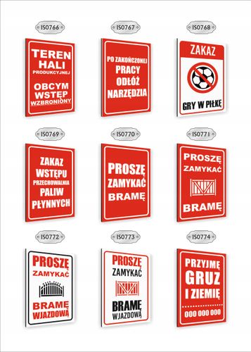 Tabliczka znak informacyjny dibond 40x30 ZAKAZ PICIA WODY nadruk UV na Arena.pl