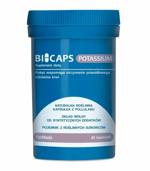 Bicaps Potassium 60kaps. Formeds zdjęcie 1