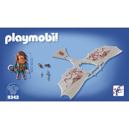 playmobil 9342 knights dwarf flying machine na Arena.pl