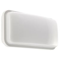 Ścienna LAMPA zewnętrzna ALBIN 03690 Ideus ogrodowa OPRAWA elewacyjna LED 14W 4000K outdoor IP55 szara