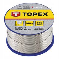 Lut cynowy 60% Sn drut 1.0 mm 100 g cyna do lutowania