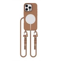 tech-protect magnecklace magsafe iphone 16 pro max chocolate brown