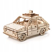Drewniany Model Puzzle 3D - FSO FIAT 126P maluch
