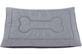 Legowisko mata dla psa Welsti szary melanż len kość M 70x50 wigofil