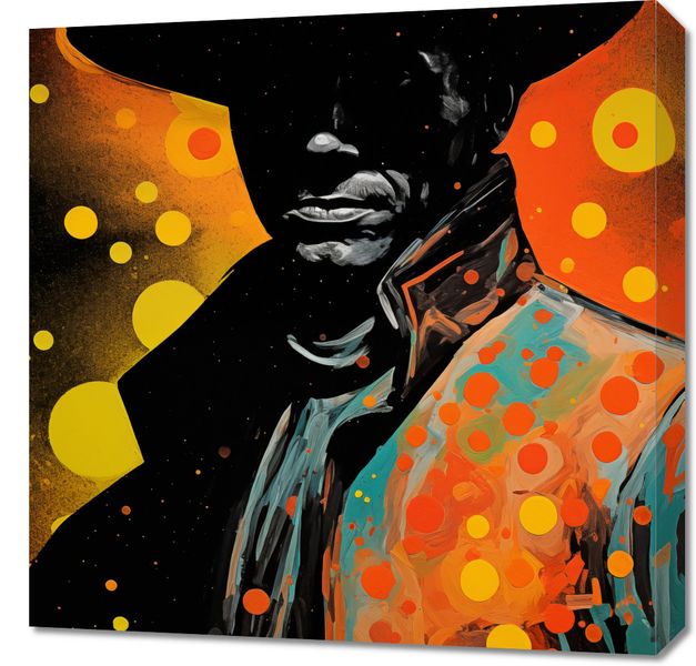 Obraz 60x60cm Kowboj Kosmosu zdjęcie 1