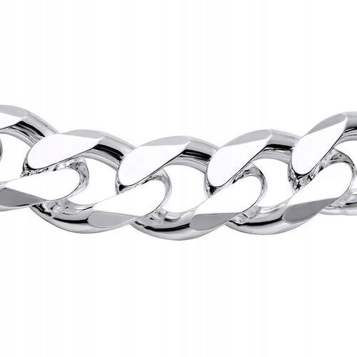Srebrny Łańcuszek Męski SREBRO pr.925 WŁOSKI 3mm Łańcuch Diamentowany na Arena.pl