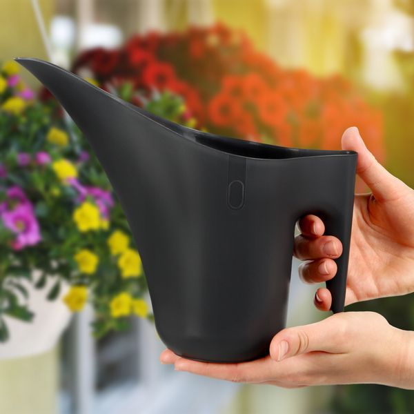 Konewka Mała Do Podlewania Domowa Ogrodowa 1,2L zdjęcie 3