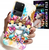 ETUI DO SAMSUNG GALAXY S20 Ultra - KRÓLICZKI, ŚWIĄTECZNE, KRÓLIK, WIELKANOC