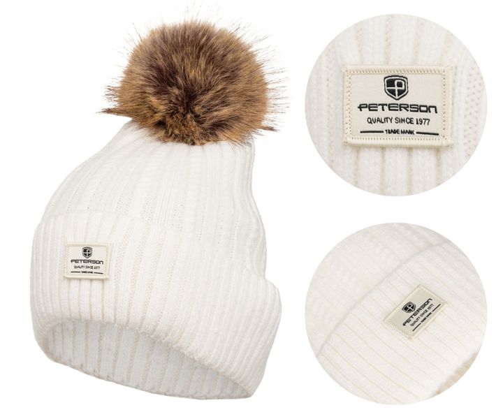 czapka ptn hat-07-7705 white zdjęcie 1