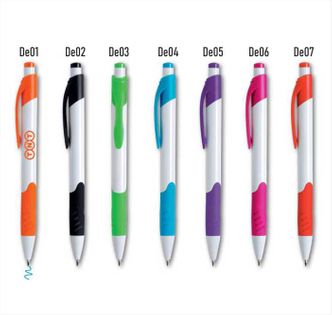 długopisy reklamowe firmowe z logo kolorowy nadruk UV - 100 szt