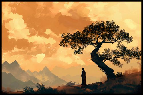 Plakat 86,4x56,8cm Zen na Arena.pl