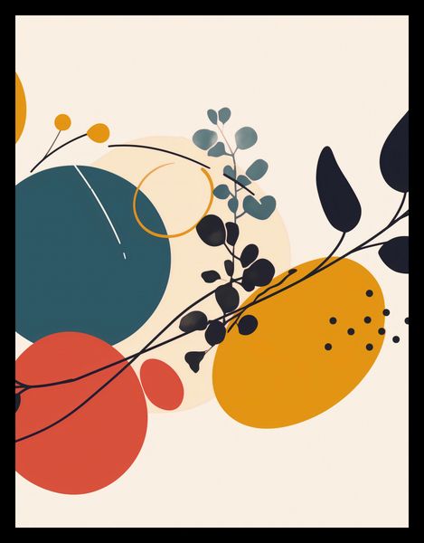 Plakat 50x65cm Kolaż Przyrody zdjęcie 2