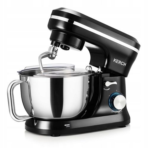 ROBOT KUCHENNY PLANETARNY MIKSER Z MISĄ KERCH FERRO BLACK 4,5L 2300W na Arena.pl