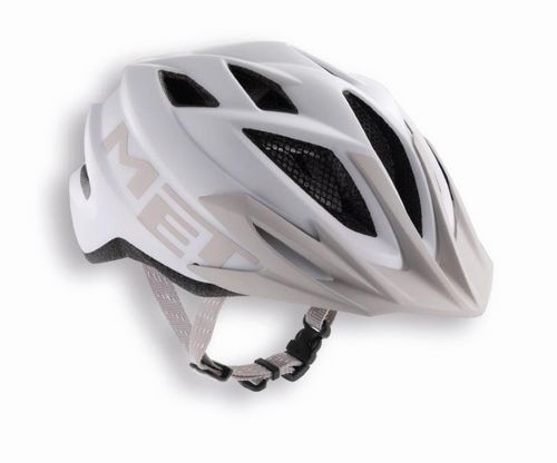Kask Crackerjack Unismall biały daszek srebrny na Arena.pl