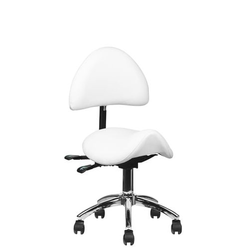 Taboret kosmetyczny 249-A biały na Arena.pl