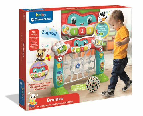 Interaktywna Bramka Piłkarska Clementoni 50926 na Arena.pl