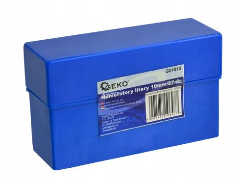 Numeratory litery Geko G01815 na Arena.pl