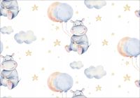 FOTOTAPETA dla dzieci balony zwierzęta 200x130FLIZ