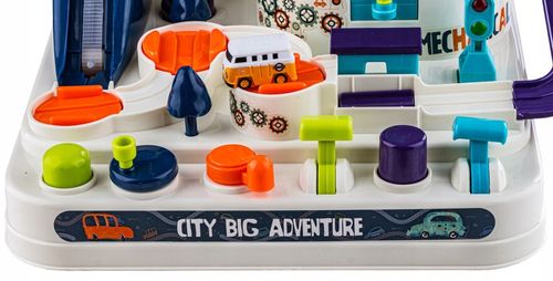 INTERAKTYWNY Tor Przeszkód PARKING SAMOCHODOWY Zabawka Logiczna Autka na Arena.pl