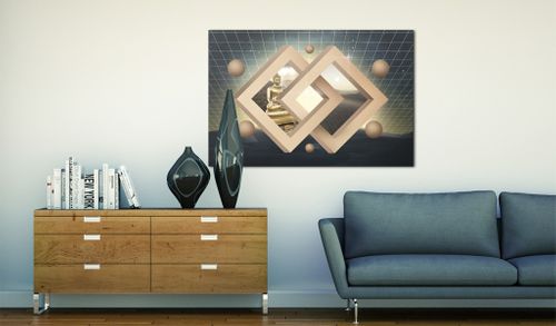 Obraz - Budda (abstrakcja) Rozmiar - 60x40 na Arena.pl