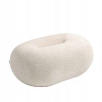 Pufa LUNCTA Ecru 82x52x34 cm HOMLA