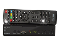 TUNER DEKODER HDMI FULL HD DVB-T2 TELEWIZJA H.265 HEVC USB BATERIE PILOT
