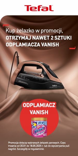 Żelazko parowe Tefal Ultimate PURE FV9865 3000 W mocne 250g/min Anti-Drip zdjęcie 9