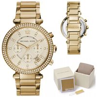 ZEGAREK DAMSKI MICHAEL KORS MK5354 PARKER ZŁOTY ORYGINALNY GWAR24 + PUDEŁKO