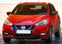 Nissan Micra - Chromowane Listwy Chrome Grill Atrapy Zderzaka Tuning