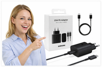 Ładowarka Samsung 25W T2510 USB-C Super Fast Charging + Kabel 1m
