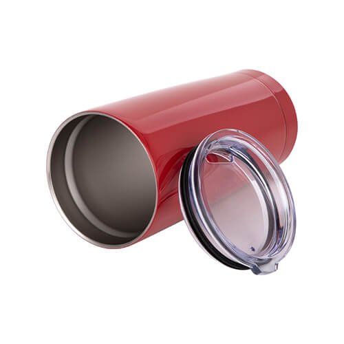 Tumbler termiczny 660 ml do sublimacji - czerwony zdjęcie 3