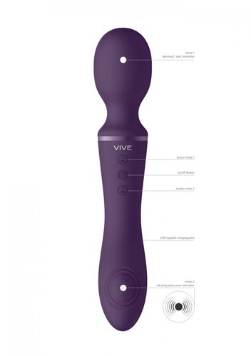 enora   wand & vibrator   purple na Arena.pl