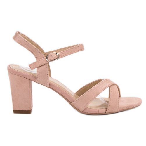 Pudrowe Sandałki r.40 na Arena.pl