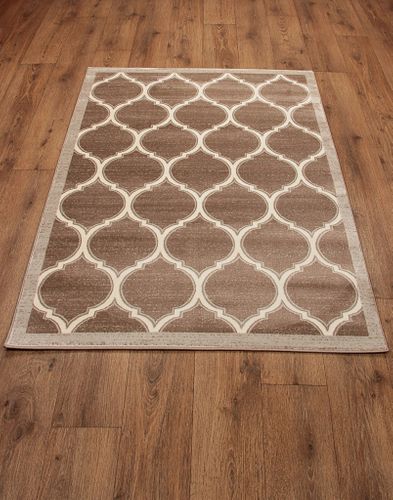 Dywan Roxy 9264A dark beige prostokąt 80x150 na Arena.pl