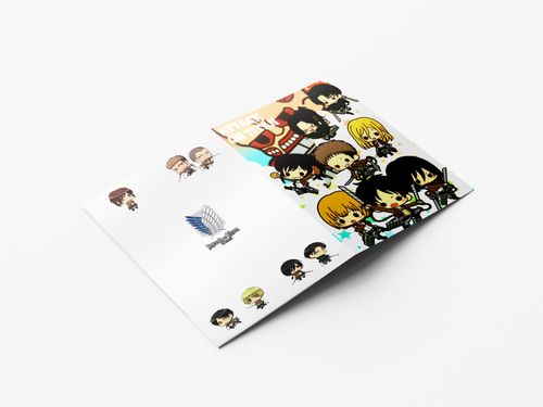 Teczka szkolna A4 Attack on Titan Shingeki no Kyojin na Arena.pl