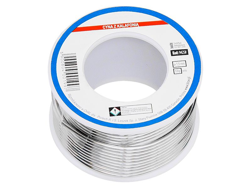 Cyna  1,50/100g Sn60Pb40 TINOL zdjęcie 1