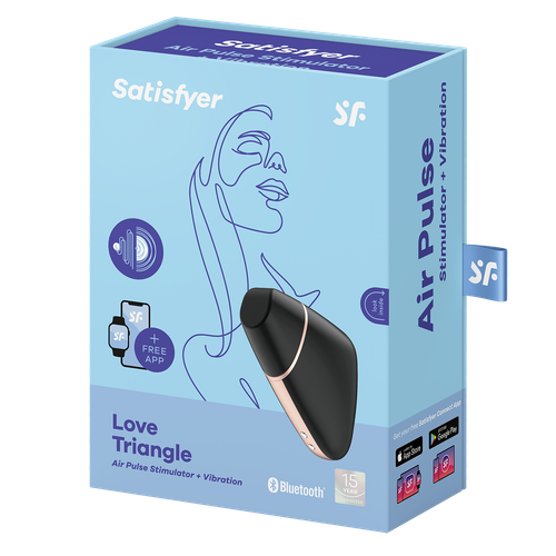 satisfyer love triangle black incl. bluetooth and app na Arena.pl